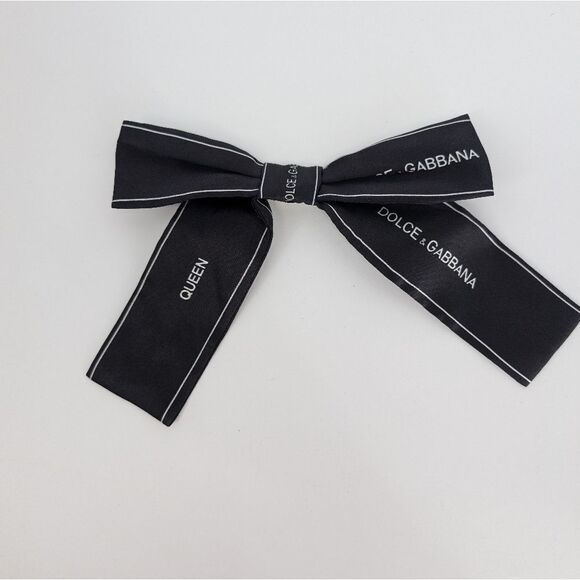 Dolce & Gabbana Black Silk Tie main image 5